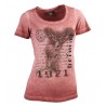 OS-Trachten Dámske tričko s jeleňom